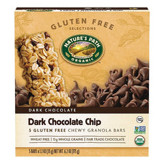 Barritas de Granola con Chispas de Chocolate Orgánico Libre de Gluten 175 g