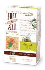 Galletas sin Gluten sabor Aceite de Oliva y Hierbas Finas 142 g