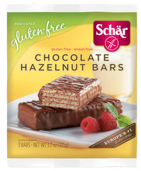 Barras Chocolate Avellana GF