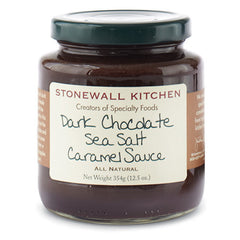 Salsa de Chocolate Oscuro con Sal de Mar y Caramelo 354 g
