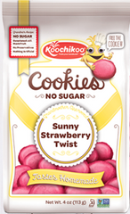 Galletas sin Azúcar sabor Fresa Twist 113 g