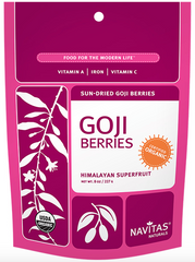 Bayas de Goji Deshidratadas Orgánicas 227 g